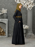 Abaya Amber Black