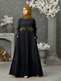 Abaya Amber Black