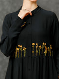 Abaya Amber Black