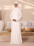 Safa White Abaya