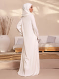 Safa White Abaya