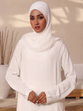 Safa White Abaya