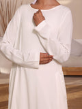 Safa White Abaya