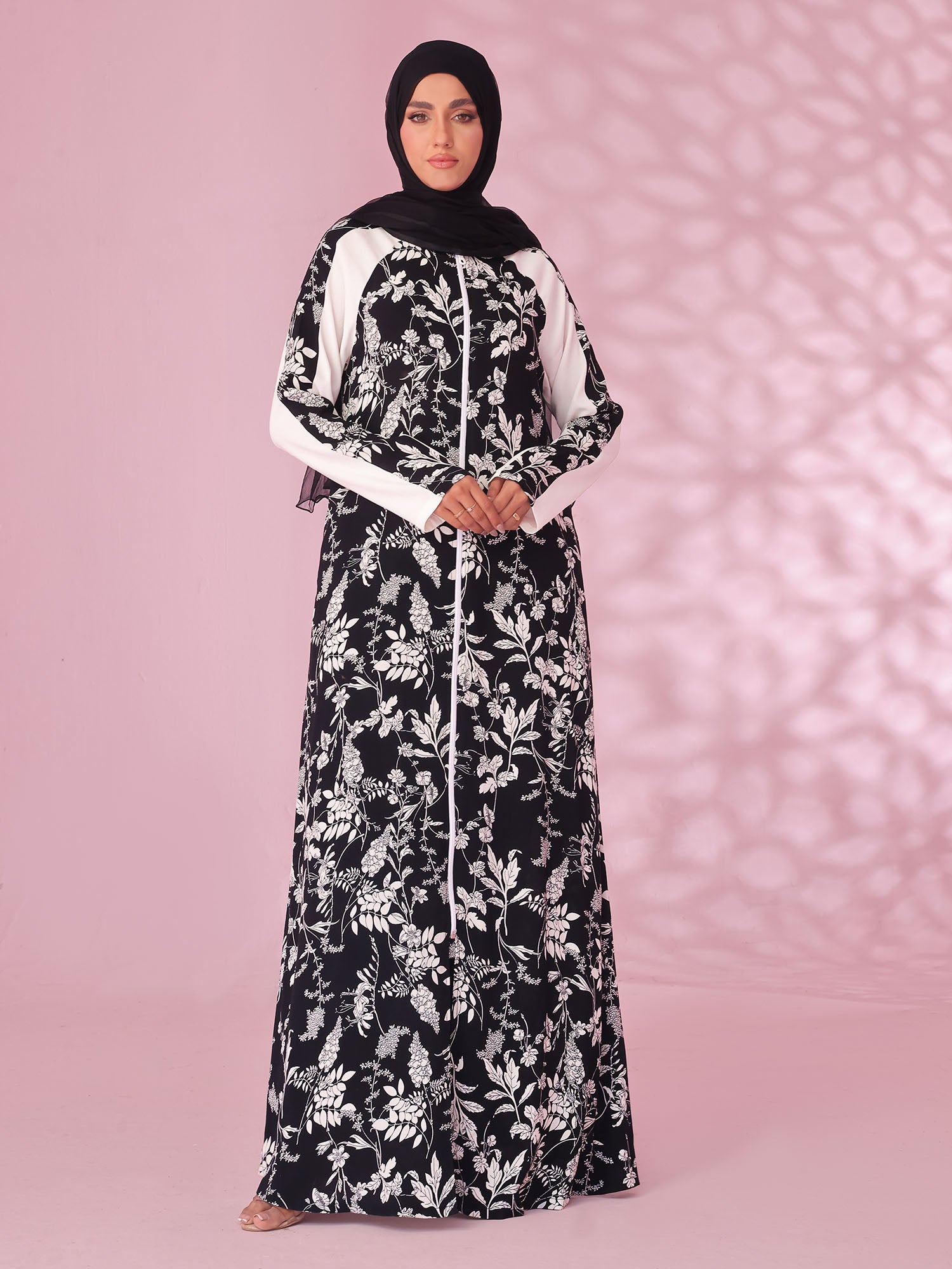 Active Blooms Abaya