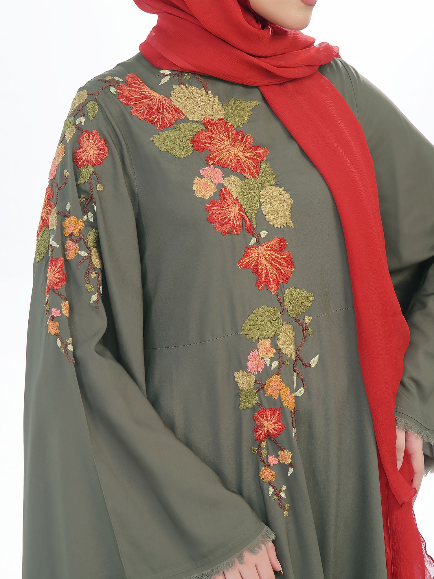 Autumn Whispers Abaya
