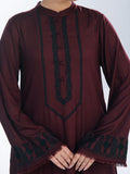 Geometrical Garnet Abaya