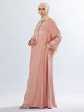 Weaves Geometry Abaya