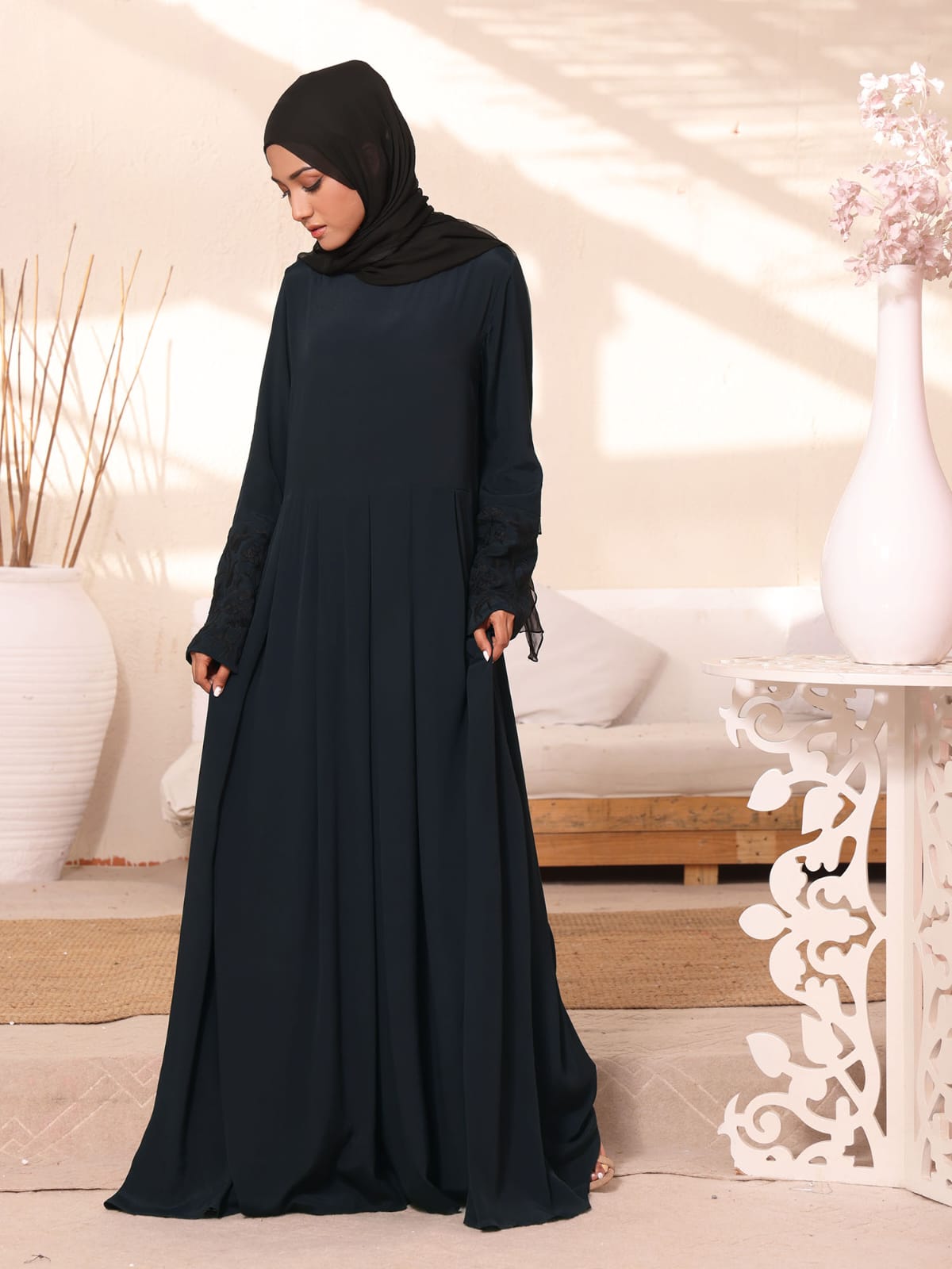Marwa Black Abaya