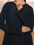 Marwa Black Abaya