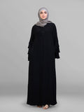 Gown Town Black Abaya