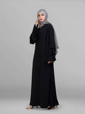 Gown Town Black Abaya