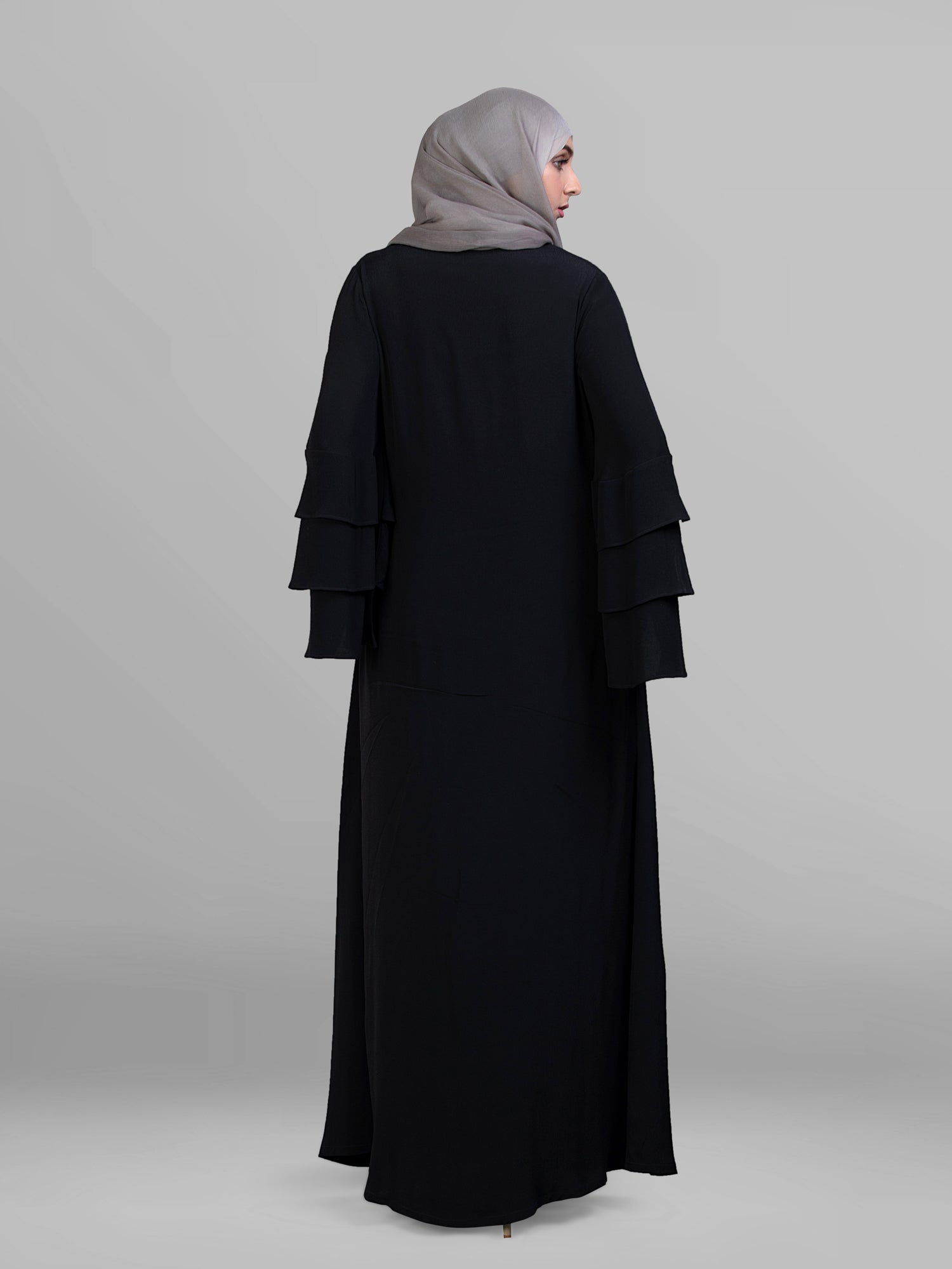 Gown Town Black Abaya