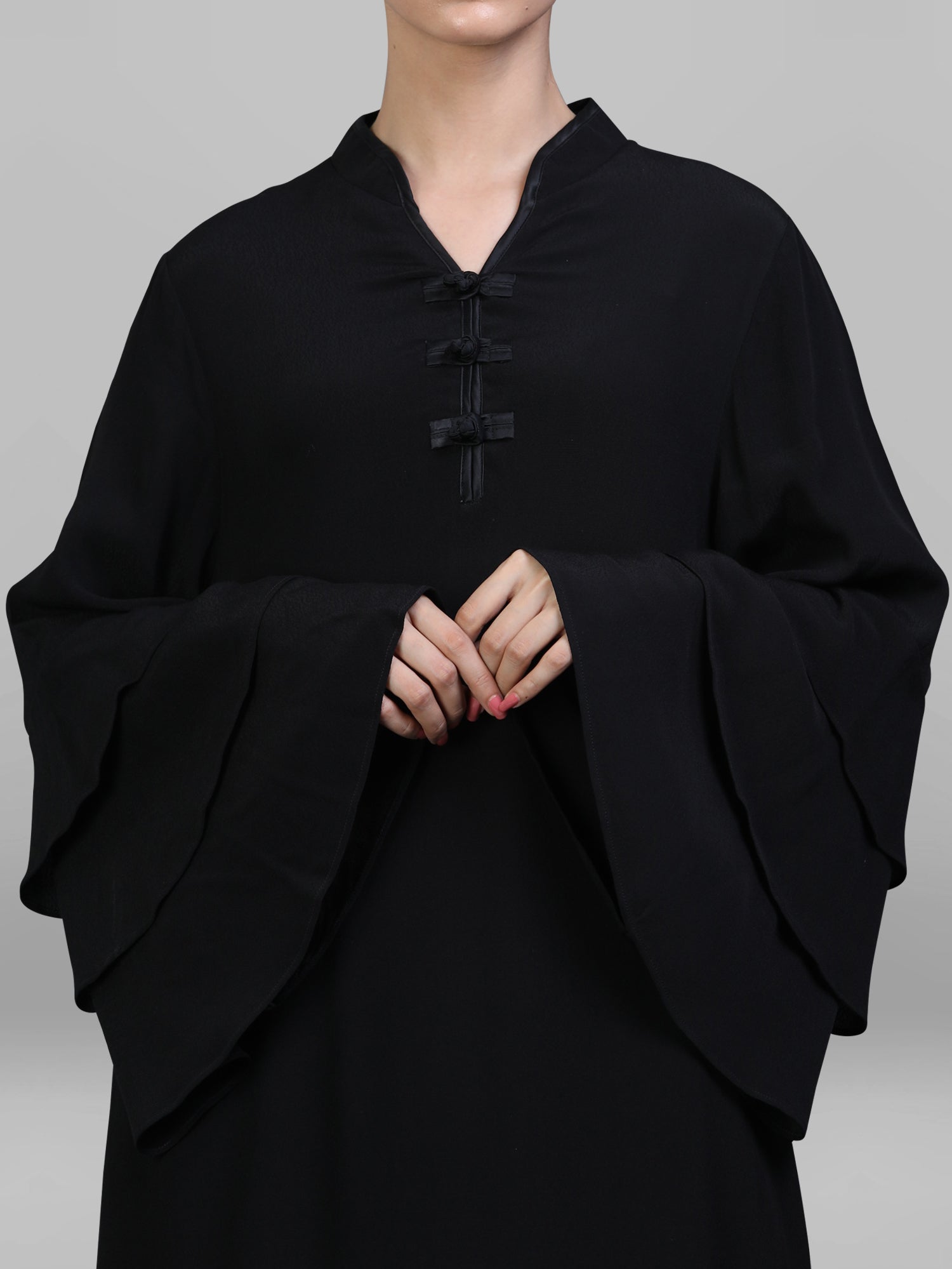 Gown Town Black Abaya