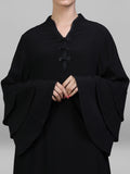 Gown Town Black Abaya