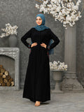 Abaya Badamwari Bagh Black