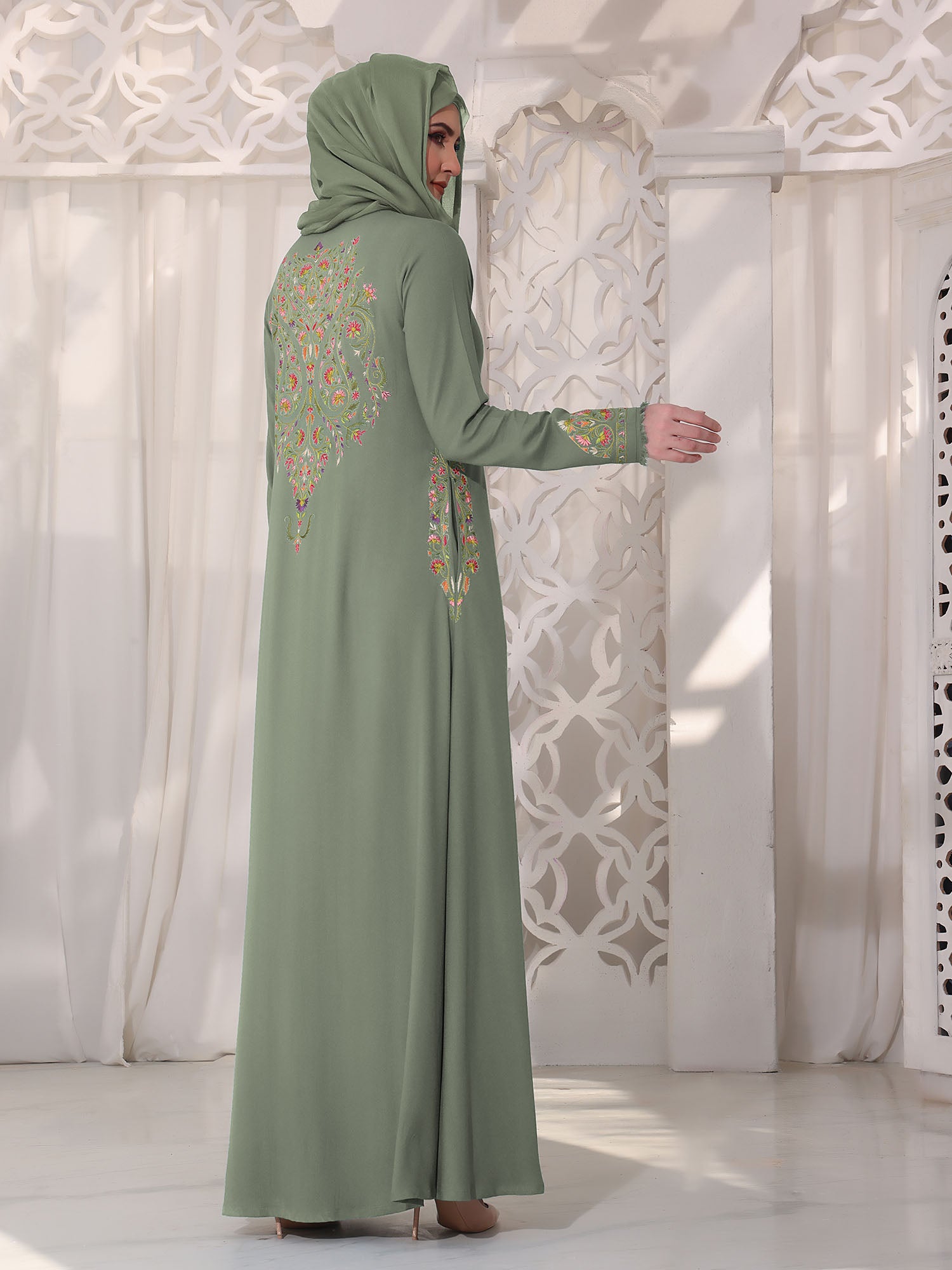Aventurine Abaya