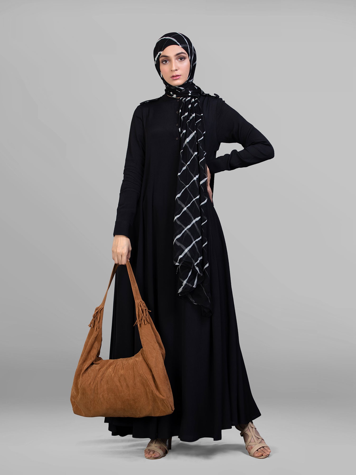 Epaulettes Abaya