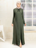Abaya Tuck up-Olive
