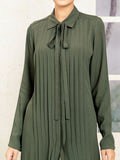 Abaya Tuck up-Olive