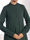 Abaya Timeless Green Polyester