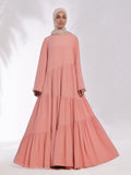 Abaya Slant & Style Peach Pink