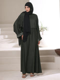 Midnight Shimmer Abaya