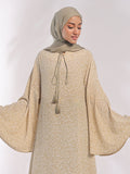 Flowing Grace - Printed Abaya