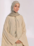 Flowing Grace - Printed Abaya