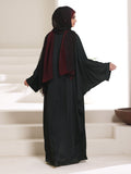 Noir Farasha Abaya