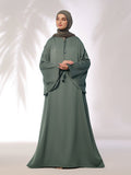 Abaya Flowing Grace - Olive