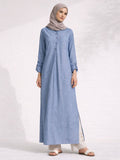 Blue Breeze Abaya