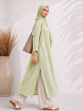 Breeze Line Dress — Sage Bloom Abaya