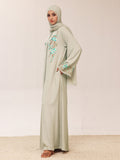 Sang-e-Feroza Abaya