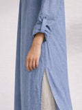 Blue Breeze Abaya
