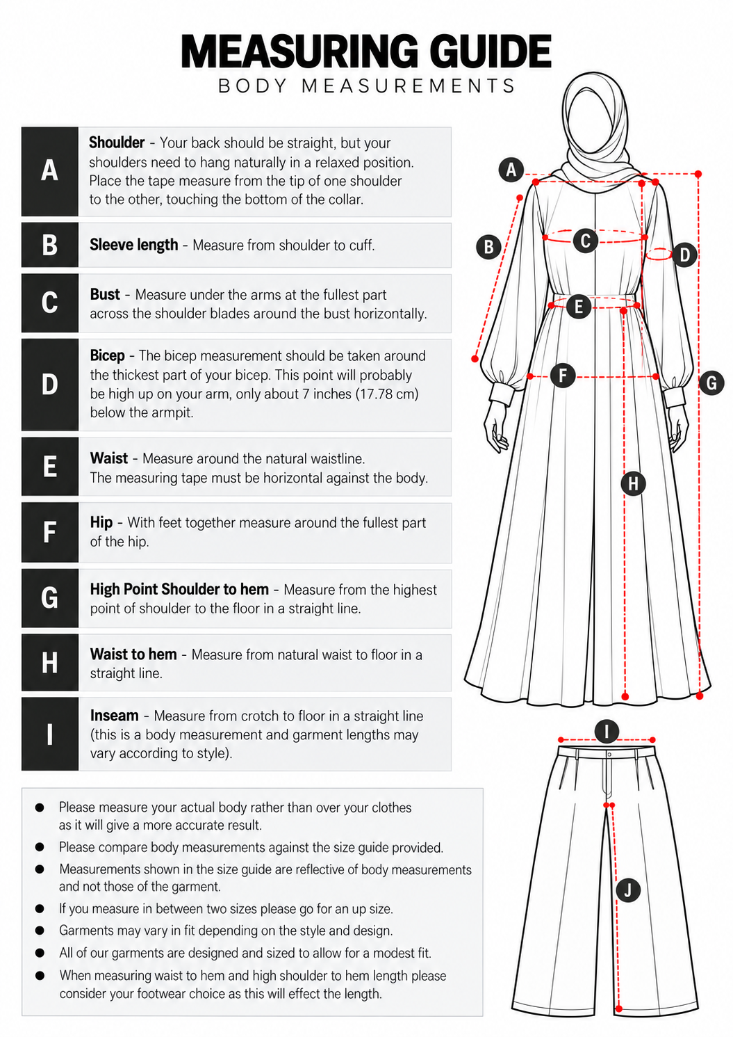 Measurements