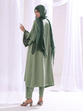 Olive Filigree Co-Ord Set