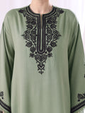 Olive Filigree Co-Ord Set