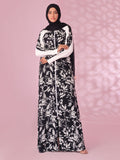 Active Blooms Abaya