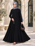 Chalcedony Black Abaya