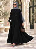 Chalcedony Black Abaya
