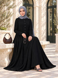 Chalcedony Black Abaya