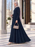 Chalcedony Navy Abaya