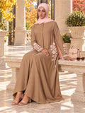 Pearl Petals Abaya