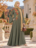 Autumn Whispers Abaya
