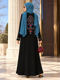 Badamwari Bagh Black Abaya