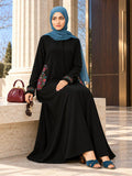 Badamwari Bagh Black Abaya