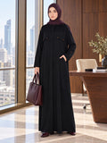 Command Chic- Black Abaya