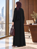 Command Chic- Black Abaya