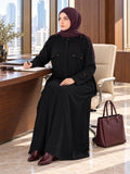Command Chic- Black Abaya