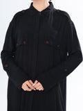 Command Chic- Black Abaya